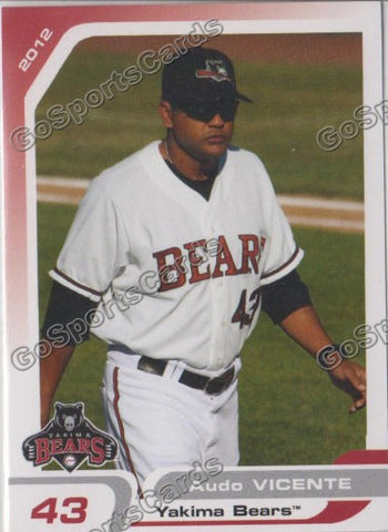 2012 Yakima Bears Audo Vicente
