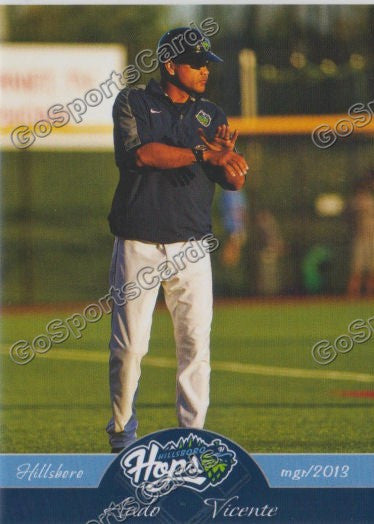2013 Hillsboro Hops Audo Vicente