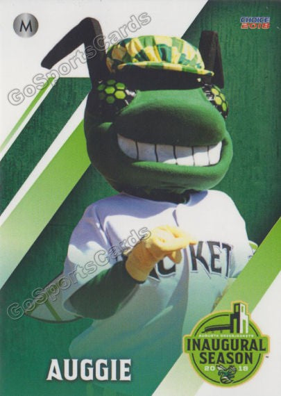 2018 Augusta GreenJackets Auggie Mascot