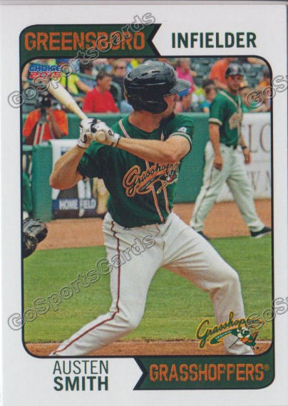 2015 Greensboro Grasshoppers Austen Smith