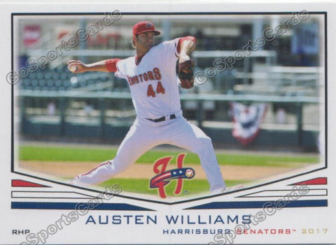 2017 Harrisburg Senators Austen Williams