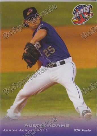 2013 Akron Aeros Austin Adams