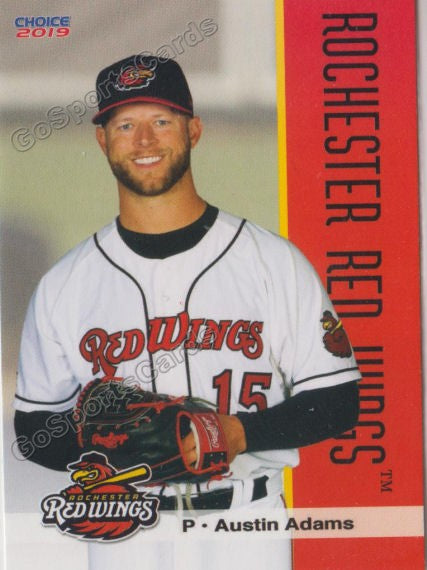2019 Rochester Red Wings Austin Adams