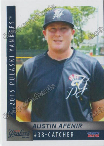 2015 Pulaski Yankees Austin Afenir