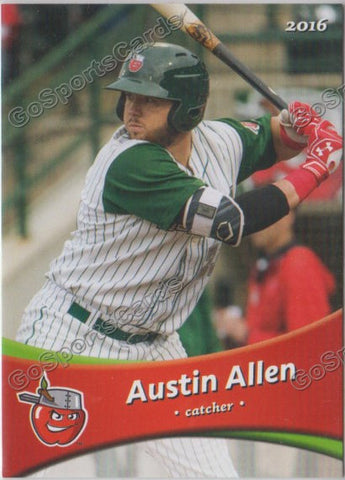 2016 Fort Wayne Tin Caps Austin Allen