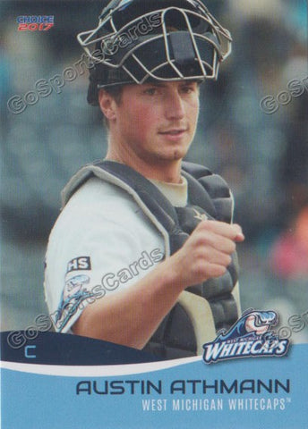 2017 West Michigan Whitecaps Austin Athmann
