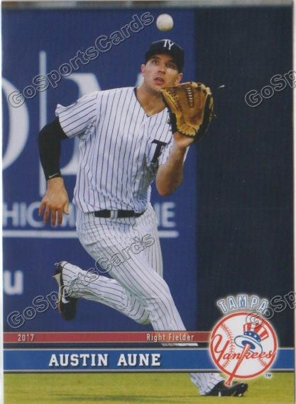 2017 Tampa Yankees Austin Aune