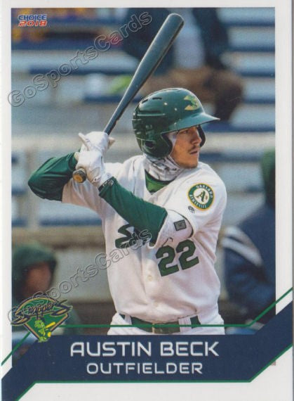 2018 Beloit Snappers Austin Beck