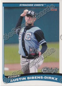 2012 Syracuse Chiefs Austin Bibens Dirkx