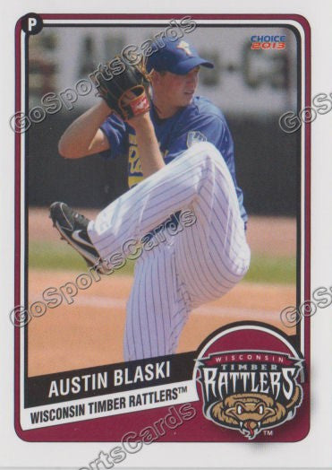2013 Wisconsin Timber Rattlers Austin Blaski