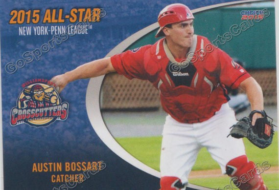 2015 New York Penn League All Star NYPL Austin Bossart