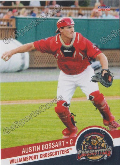 2015 Williamsport Crosscutters Austin Bossart