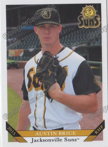 2015 Jacksonville Suns Austin Brice