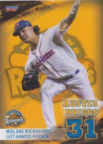 2021 Midland Rockhounds Austin Briggs