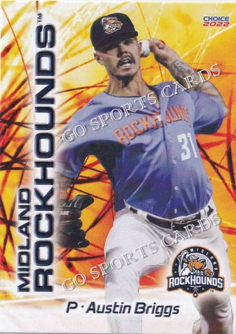 2022 Midland Rockhounds Austin Briggs