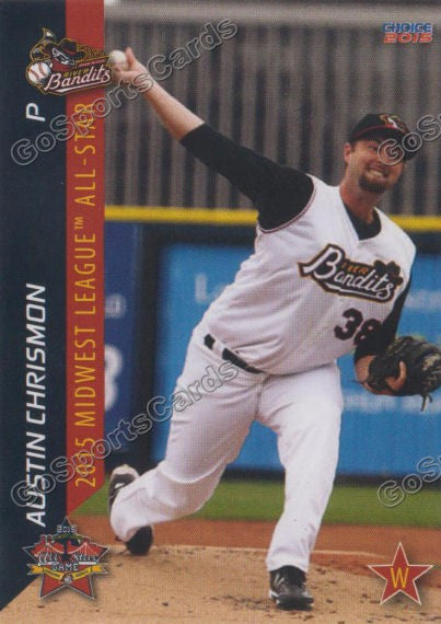 2015 Midwest League All Star W Austin Chrismon