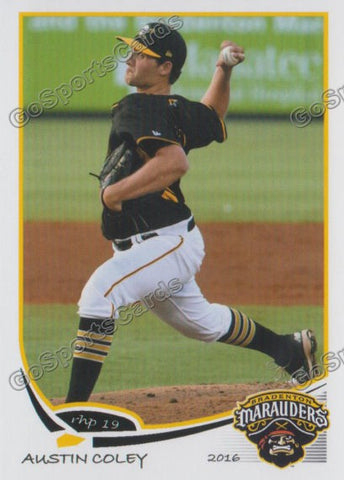 2016 Bradenton Marauders Austin Coley