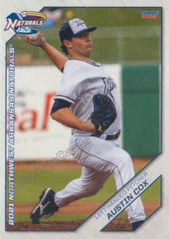 2021 Northwest Arkansas Naturals Austin Cox