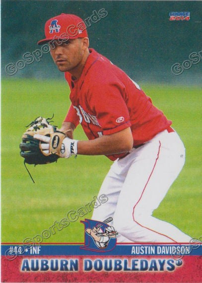 2014 Auburn Doubledays Austin Davidson