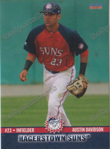 2015 Hagerstown Suns Austin Davidson