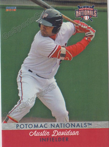2018 Potomac Nationals Austin Davidson