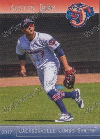 2017 Jacksonville Jumbo Shrimp Austin Dean
