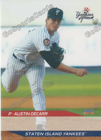 2016 Staten Island Yankees Austin Decarr