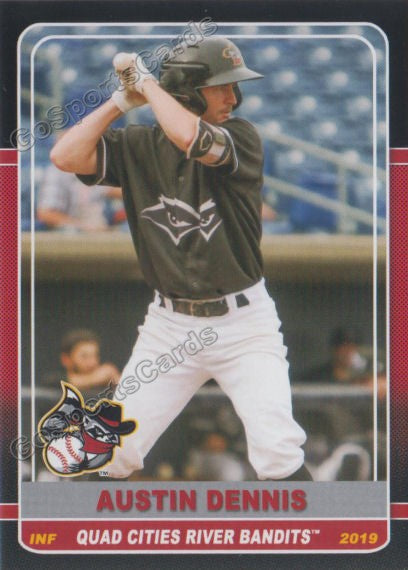 2019 Quad Cities River Bandits Austin Dennis