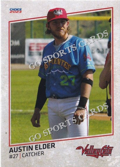 2023 Tri City ValleyCats Austin Elder