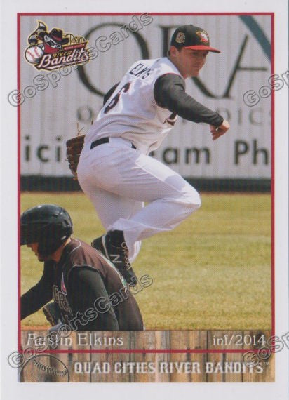 2014 Quad Cities River Bandits Austin Elkins