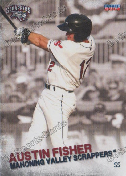 2014 Mahoning Valley Scrappers Austin Fisher
