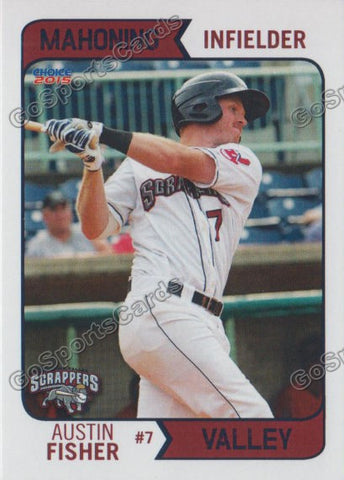 2015 Mahoning Valley Scrappers Austin Fisher