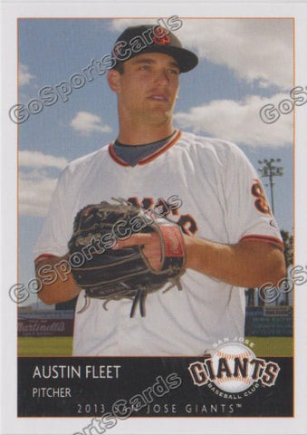 2013 San Jose Giants Austin Fleet
