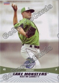2010 Vermont Lake Monsters Austin Garrett