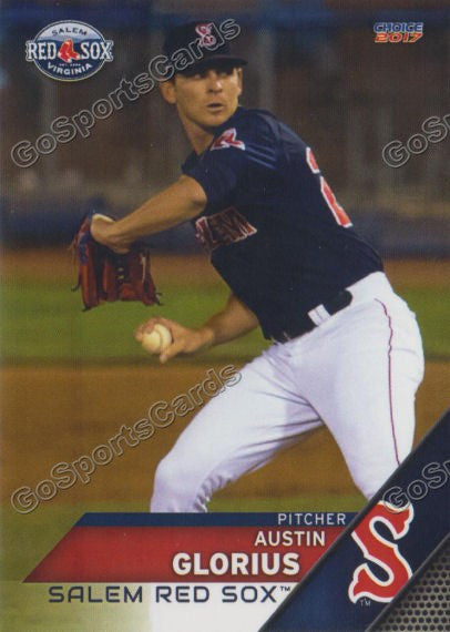 2017 Salem Red Sox Austin Glorius