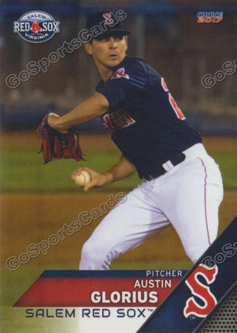 2017 Salem Red Sox Austin Glorius