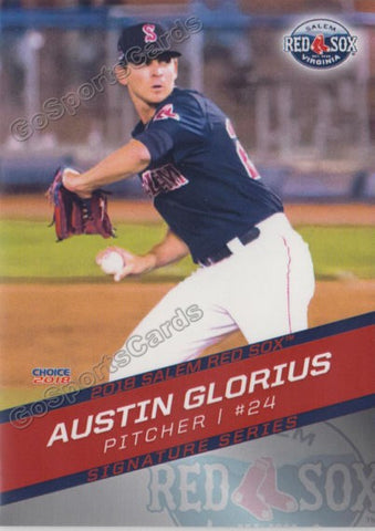 2018 Salem Red Sox Austin Glorius
