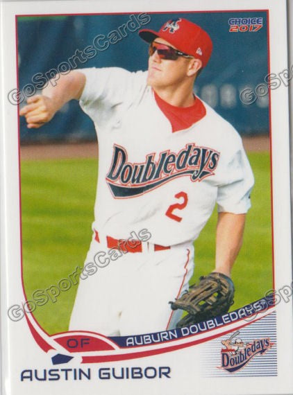 2017 Auburn Doubledays Austin Guibor