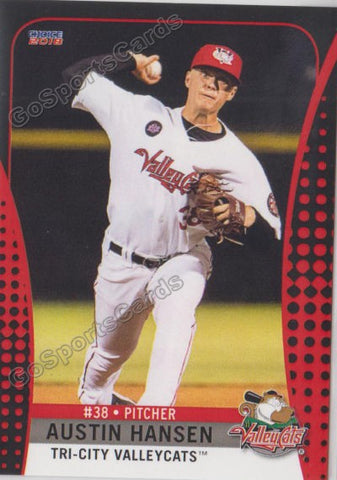 2018 Tri City ValleyCats Austin Hansen