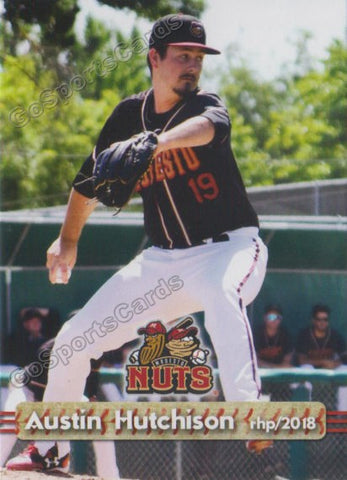 2018 Modesto Nuts Austin Hutchison