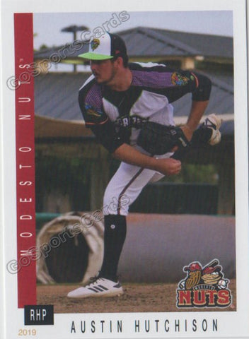 2019 Modesto Nuts Austin Hutchison