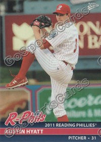 2011 Reading Phillies Austin Hyatt