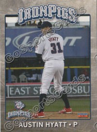 2012 Lehigh Valley IronPigs Austin Hyatt