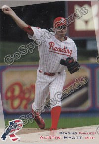2012 Reading Phillies 2nd Austin Hyatt