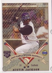 2007 Honolulu Sharks Hawaii League AUSTIN JACKSON