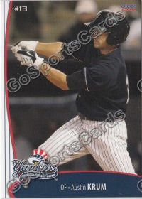 2011 Scranton Wilkes Barre Yankees Austin Krum