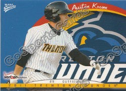 2011 Trenton Thunder Austin Krum