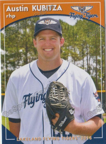 2016 Lakeland Flying Tigers Austin Kubitza