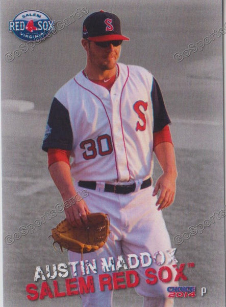 2014 Salem Red Sox Austin Maddox