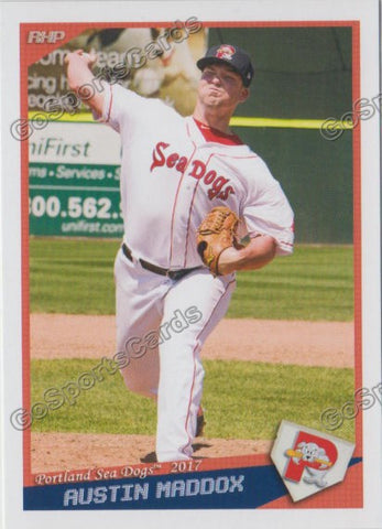 2017 Portland Sea Dogs Austin Maddox